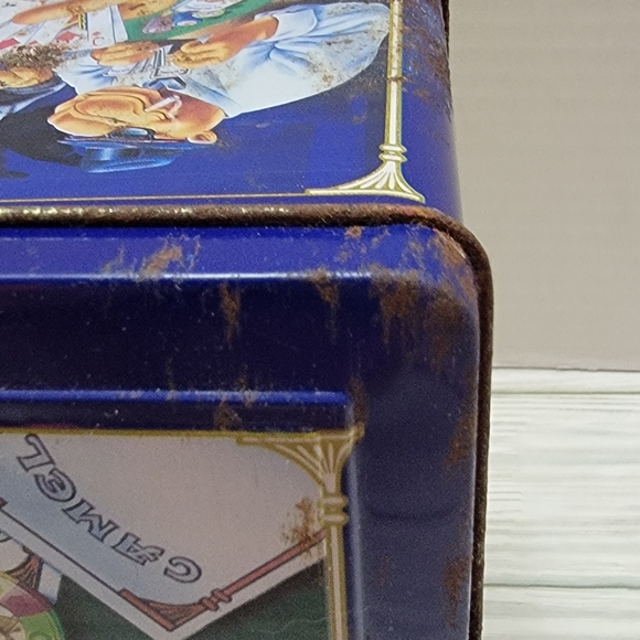 Joe Camel Cigarettes Poker Chips Cards Advertising Tin Storage Container - Picture 13 of 16